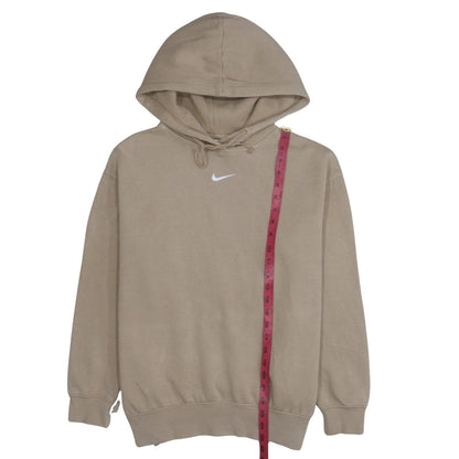 Mens UK Size S Nike Beige Pullover Hoodie