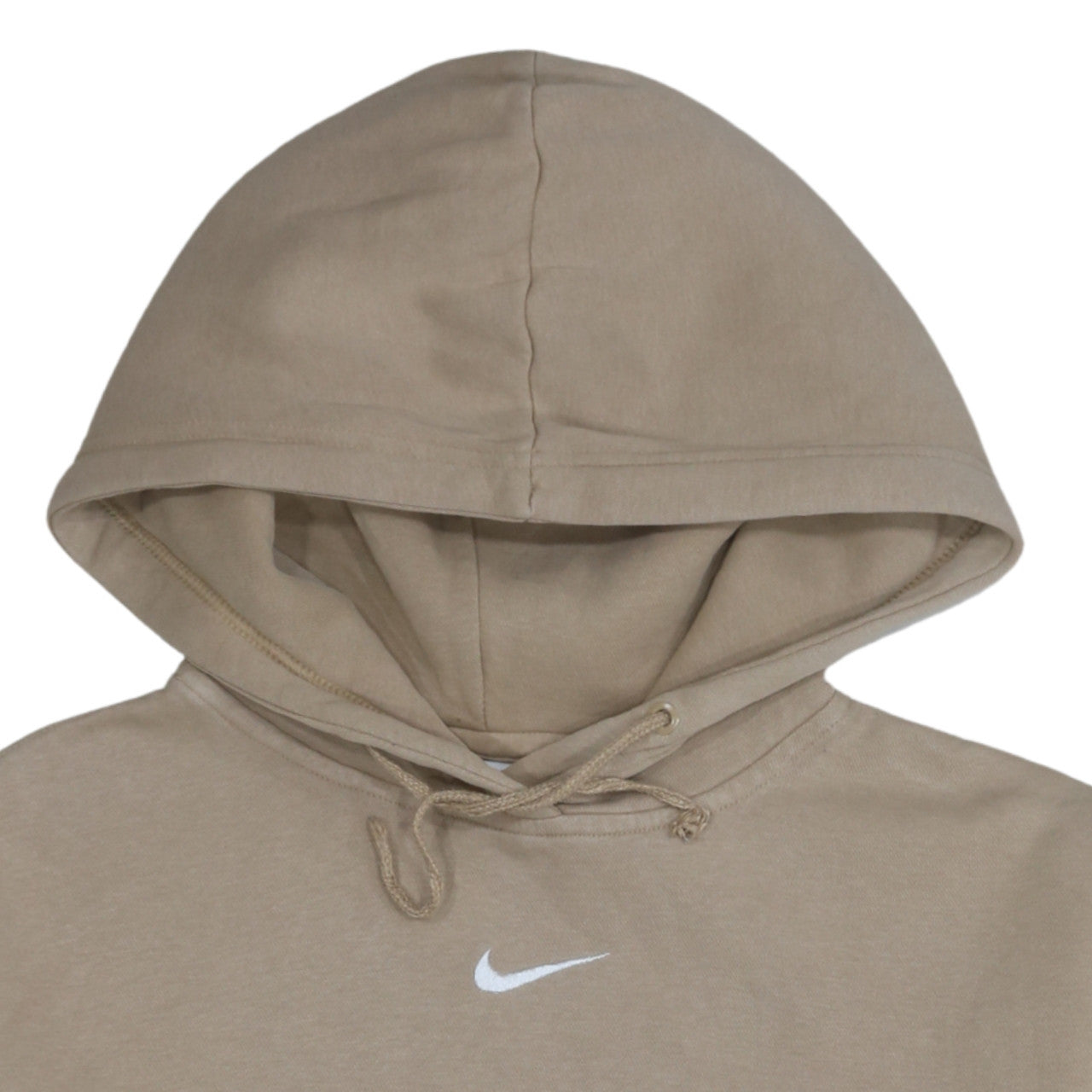 Mens UK Size S Nike Beige Pullover Hoodie