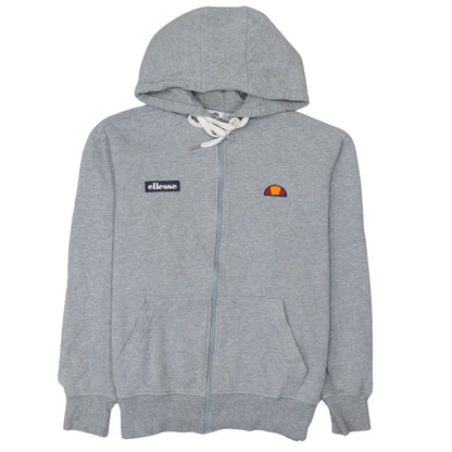 Mens UK Size M ellesse Grey Full Zip Hoodie