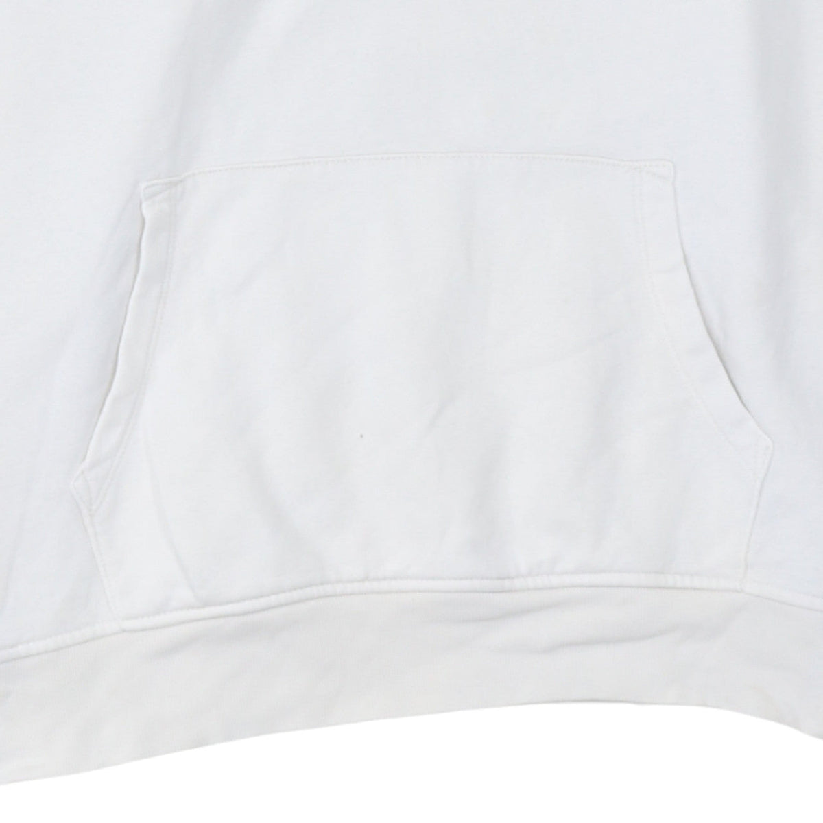Gap Men's White Pullover Hoodie XL Logo Sweatshirt