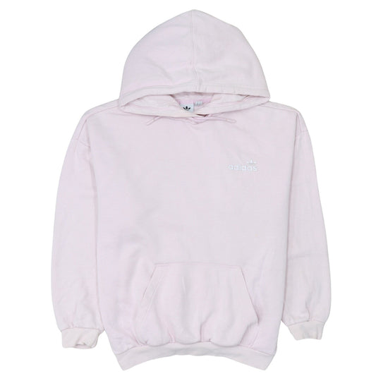 Womens UK Size 14 adidas Pink Pullover Hoodie