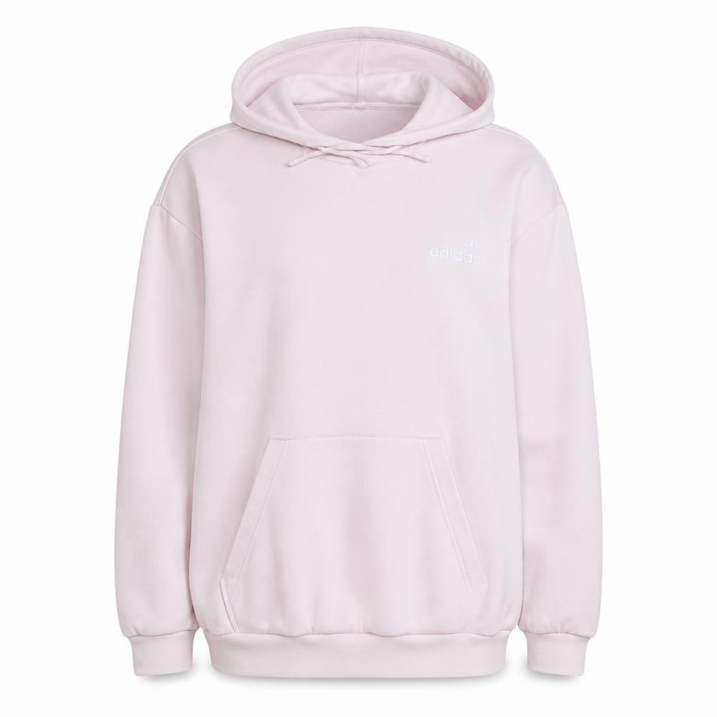 Womens UK Size 14 adidas Pink Pullover Hoodie