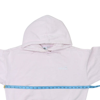 Womens UK Size 14 adidas Pink Pullover Hoodie