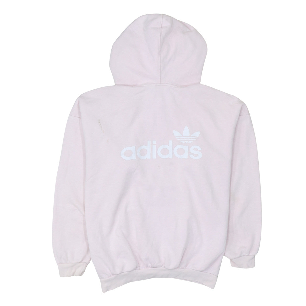 Womens UK Size 14 adidas Pink Pullover Hoodie