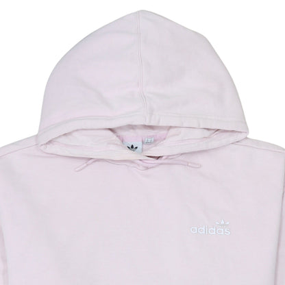 Womens UK Size 14 adidas Pink Pullover Hoodie