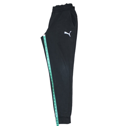 Puma Men Black M Jogger Sweatpants Tapered Fit Activewear