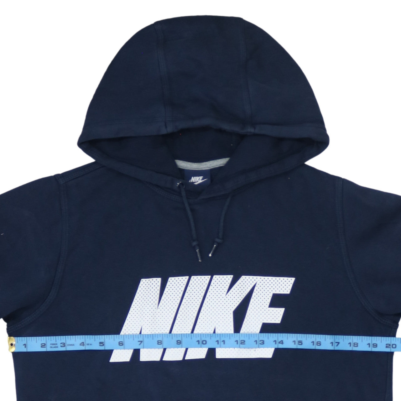 Mens UK Size S Nike Blue Pullover Hoodie