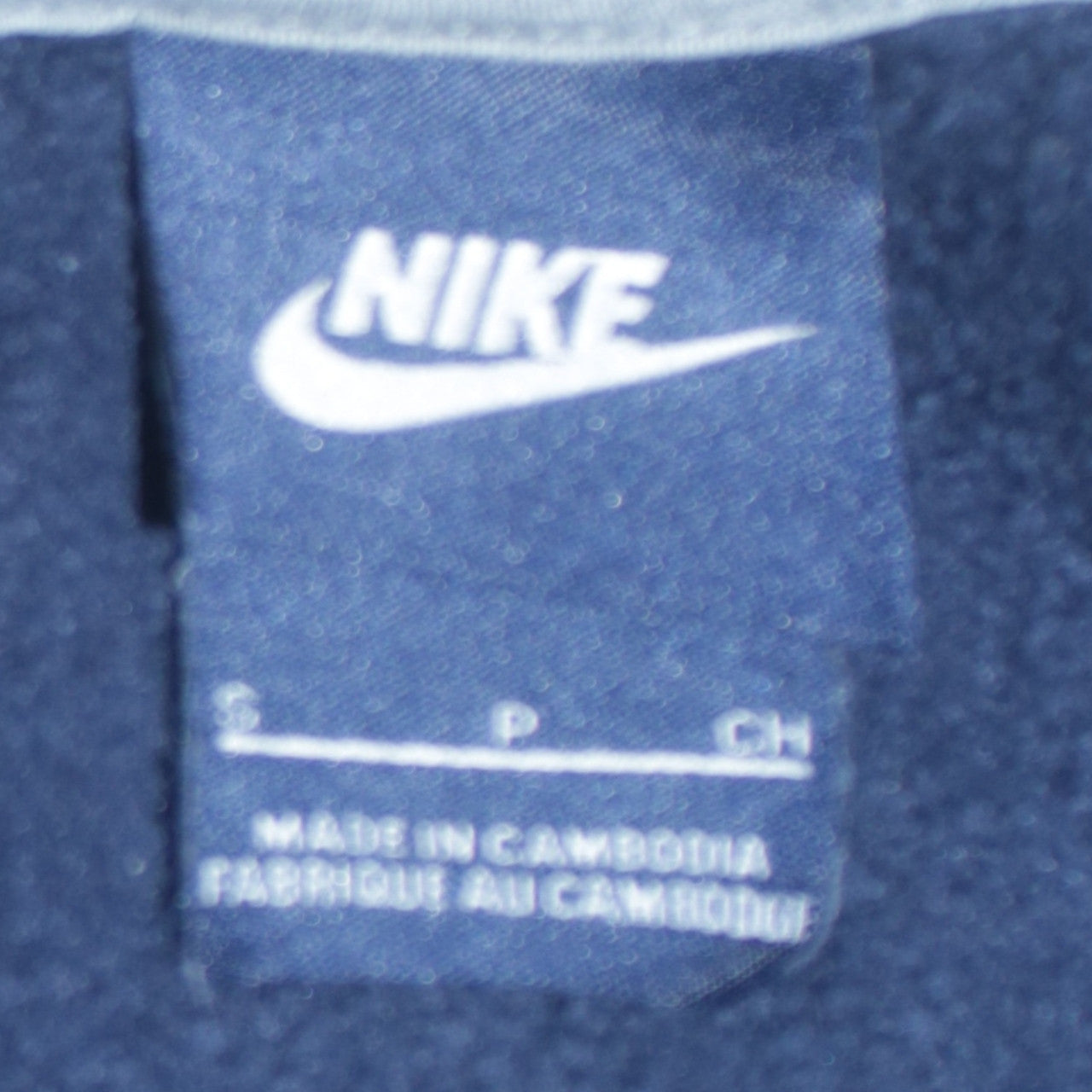Mens UK Size S Nike Blue Pullover Hoodie