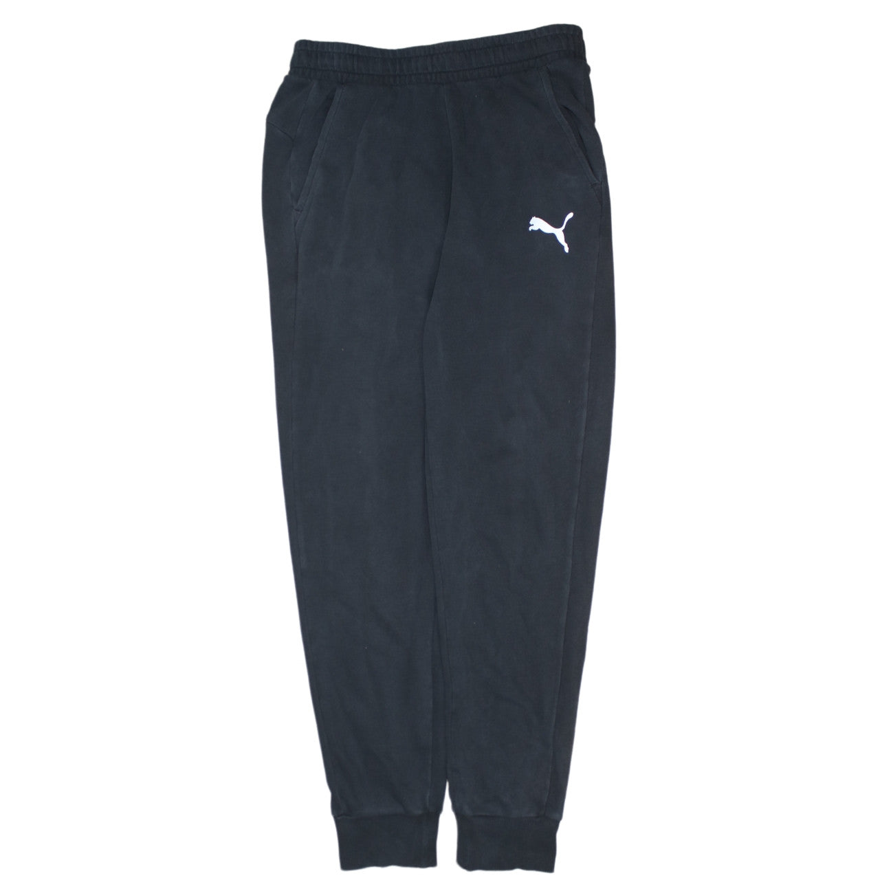 Puma Men’s Black Jogger Sweatpants M Regular Fit Activewear Trousers