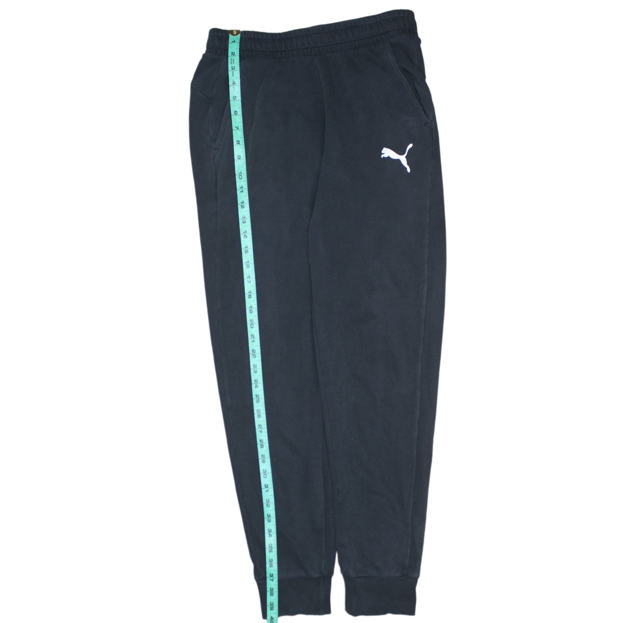 Puma Men’s Black Jogger Sweatpants M Regular Fit Activewear Trousers