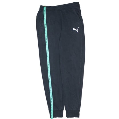 Puma Men’s Black Jogger Sweatpants M Regular Fit Activewear Trousers