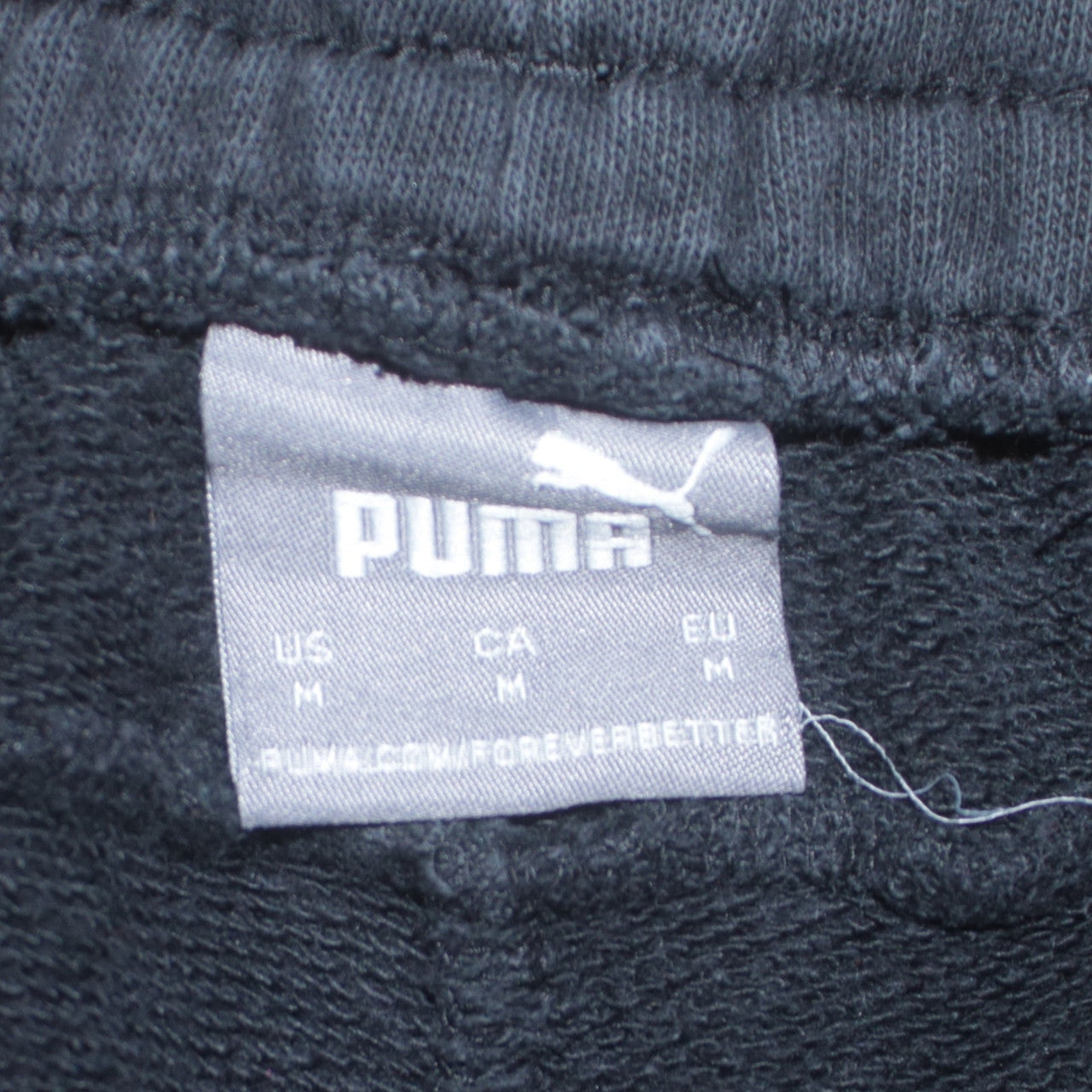 Puma Men’s Black Jogger Sweatpants M Regular Fit Activewear Trousers