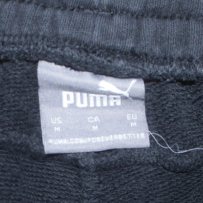 Puma Men’s Black Jogger Sweatpants M Regular Fit Activewear Trousers