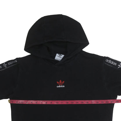 Mens UK Size S adidas Black Pullover Hoodie
