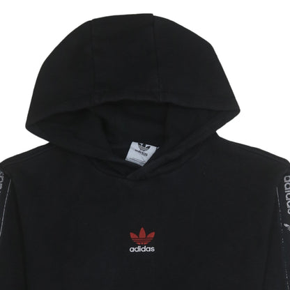 Mens UK Size S adidas Black Pullover Hoodie