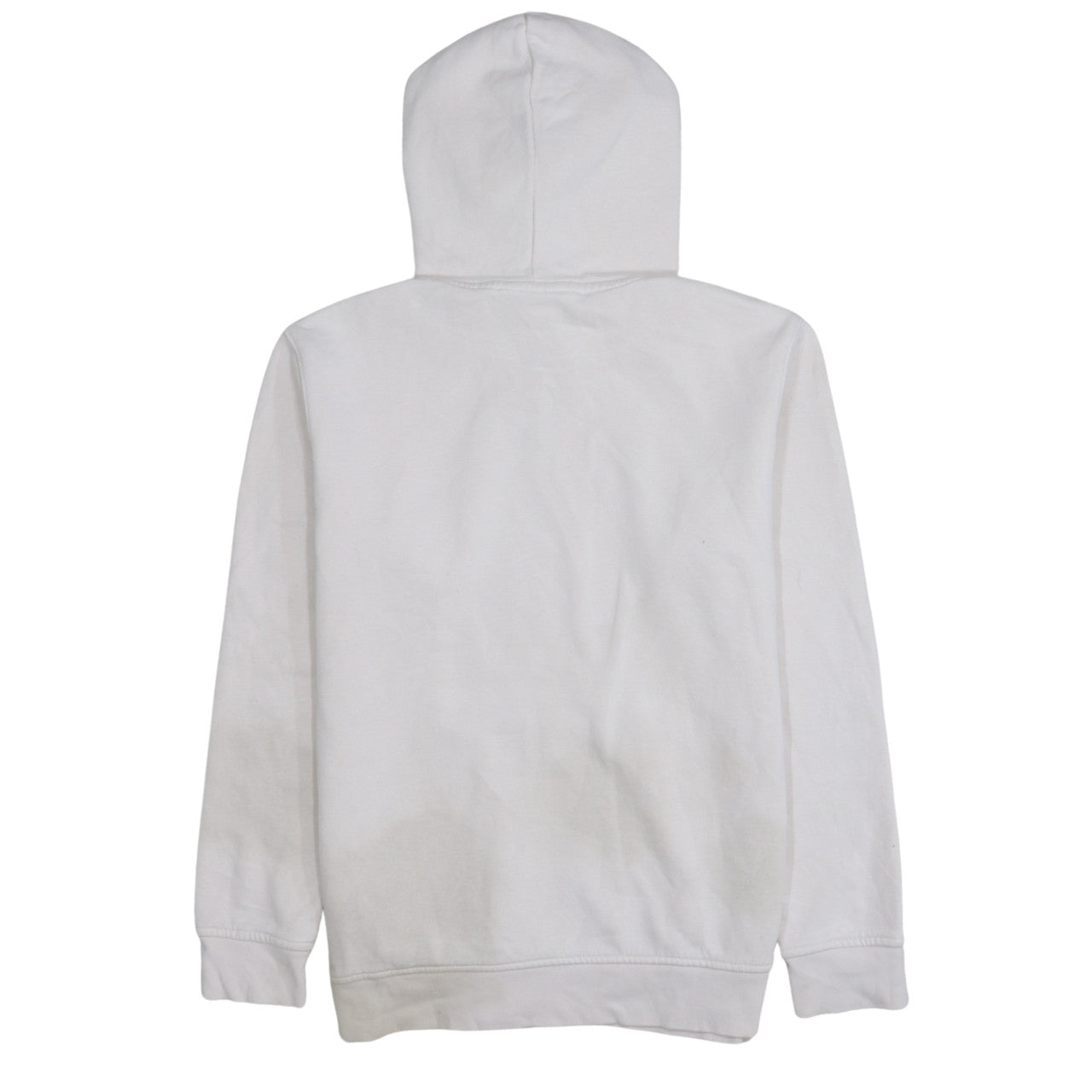 Mens UK Size S adidas White Pullover Hoodie