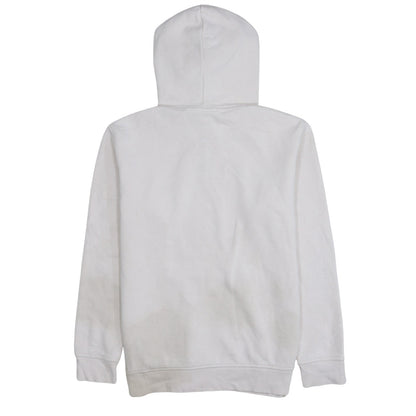 Mens UK Size S adidas White Pullover Hoodie