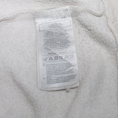 Mens UK Size S adidas White Pullover Hoodie