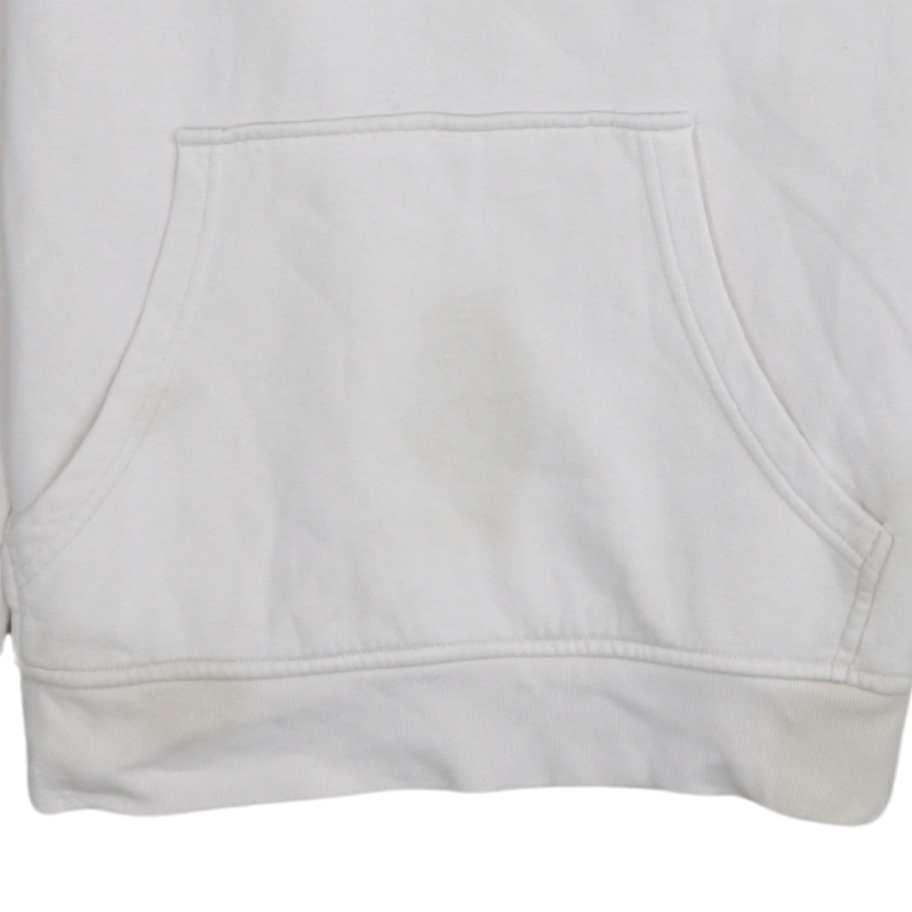 Mens UK Size S adidas White Pullover Hoodie