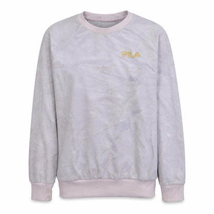 Womens UK Size S FILA Pink Pullover Sweatshirt