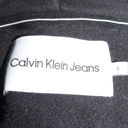 Mens UK Size S Calvin Klein Jeans Black Pullover Hoodie