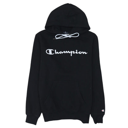 Mens UK Size S Champion Black Pullover Hoodie