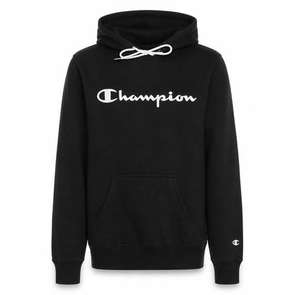 Mens UK Size S Champion Black Pullover Hoodie