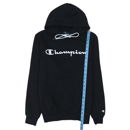 Mens UK Size S Champion Black Pullover Hoodie