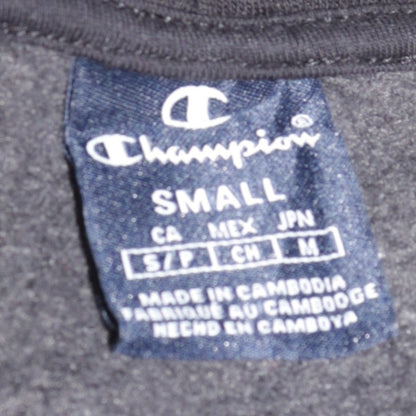 Mens UK Size S Champion Black Pullover Hoodie