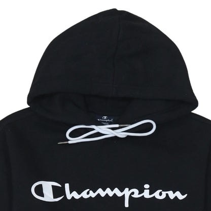 Mens UK Size S Champion Black Pullover Hoodie