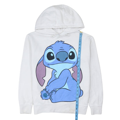 Womens UK Size XS Disney White Pullover Hoodie