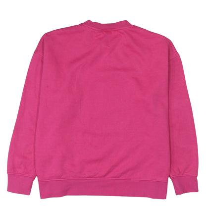 Womens UK Size L Disney Pink Pullover Sweatshirt