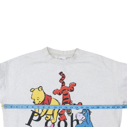 Womens UK Size 12 Disney Beige Pullover Sweatshirt