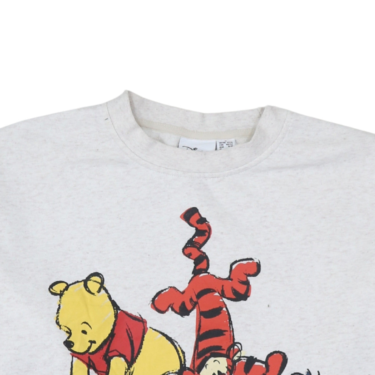 Womens UK Size 12 Disney Beige Pullover Sweatshirt
