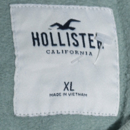 Womens UK Size XL Hollister Green Pullover Sweatshirt