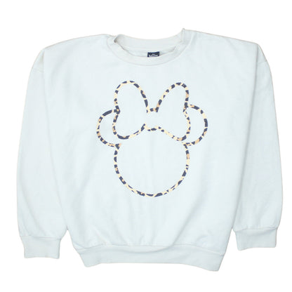 Womens UK Size S Disney White Pullover Sweatshirt