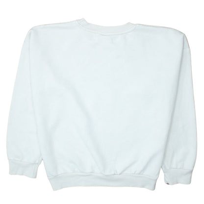 Womens UK Size S Disney White Pullover Sweatshirt