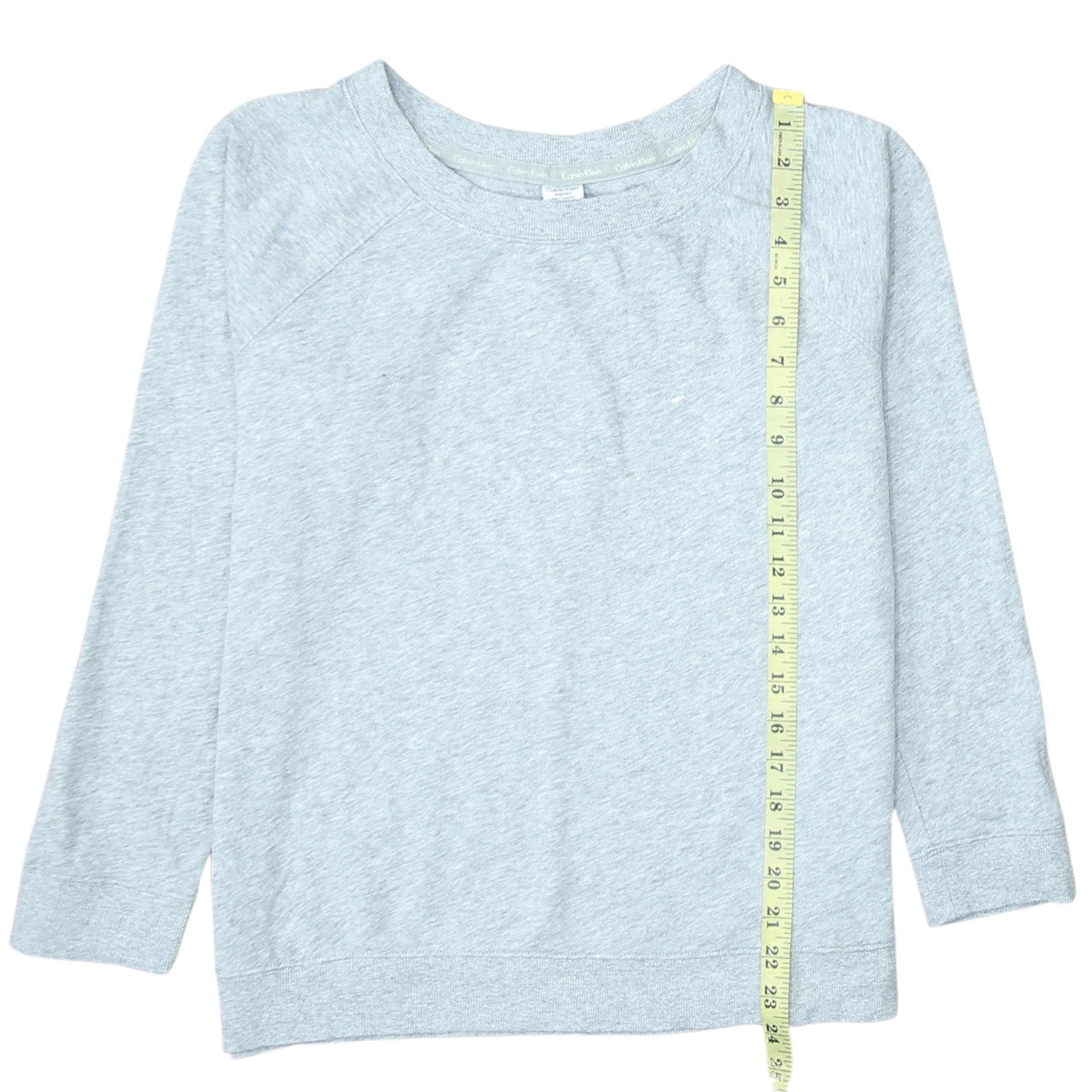 Womens UK Size M Calvin Klein Grey Pullover Sweatshirt