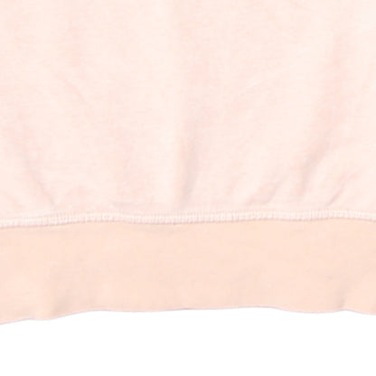 Adidas Girls Pink & White Logo Colourblock Crew Neck Sweatshirt 12 Years