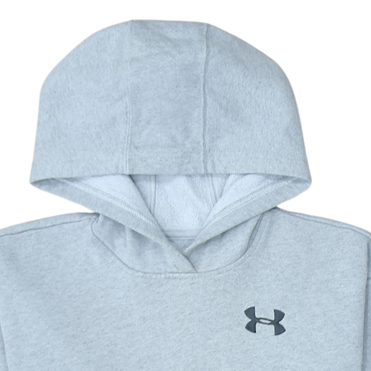 Boys UK Size XS Under armour Grey Pullover Hoodie