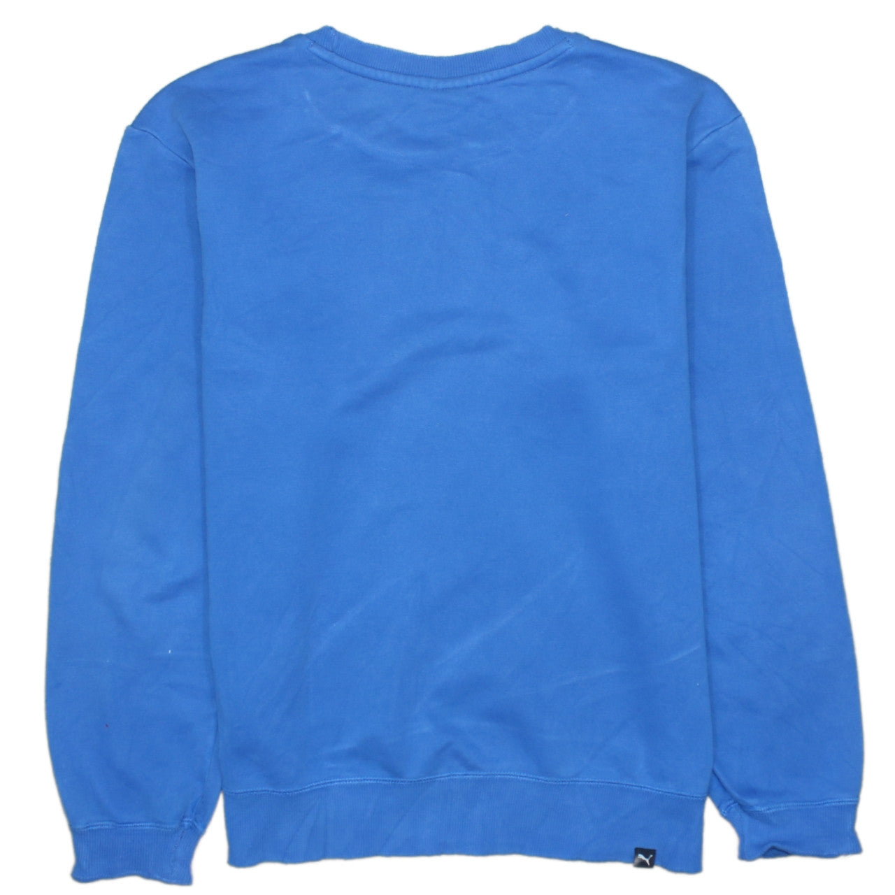 Mens UK Size S PUMA Blue Pullover Sweatshirt