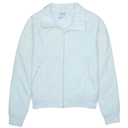 Womens UK Size M Helly Hansen White Bomber Jacket
