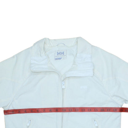 Womens UK Size M Helly Hansen White Bomber Jacket