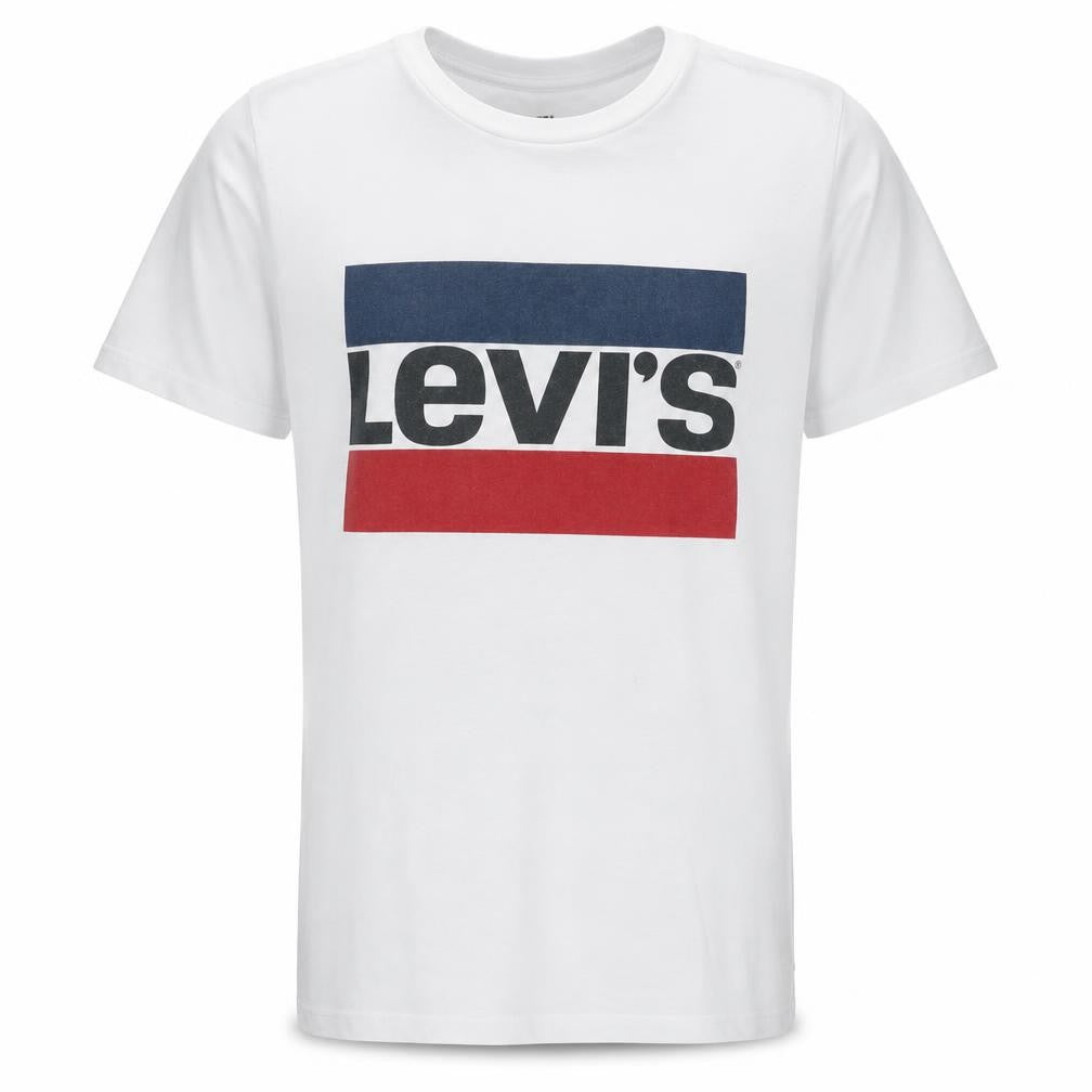 Mens UK Size XS Levi's White  T-Shirt