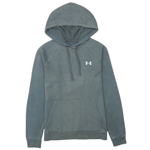 Mens UK Size S Under armour Grey Pullover Hoodie
