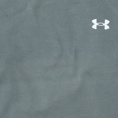 Mens UK Size S Under armour Grey Pullover Hoodie