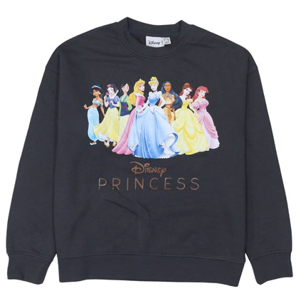 Womens UK Size S Disney Black Pullover Sweatshirt