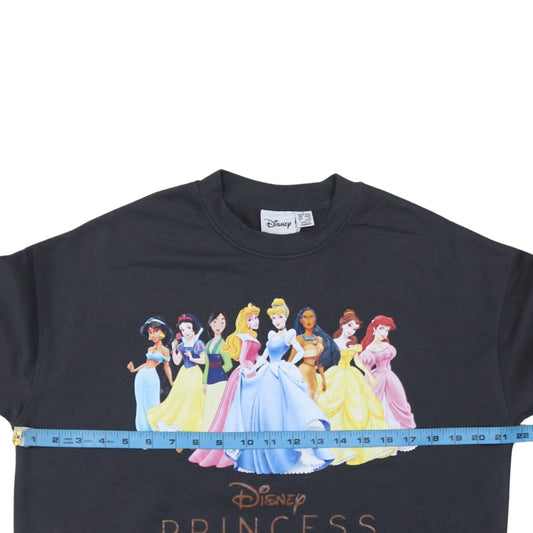 Womens UK Size S Disney Black Pullover Sweatshirt