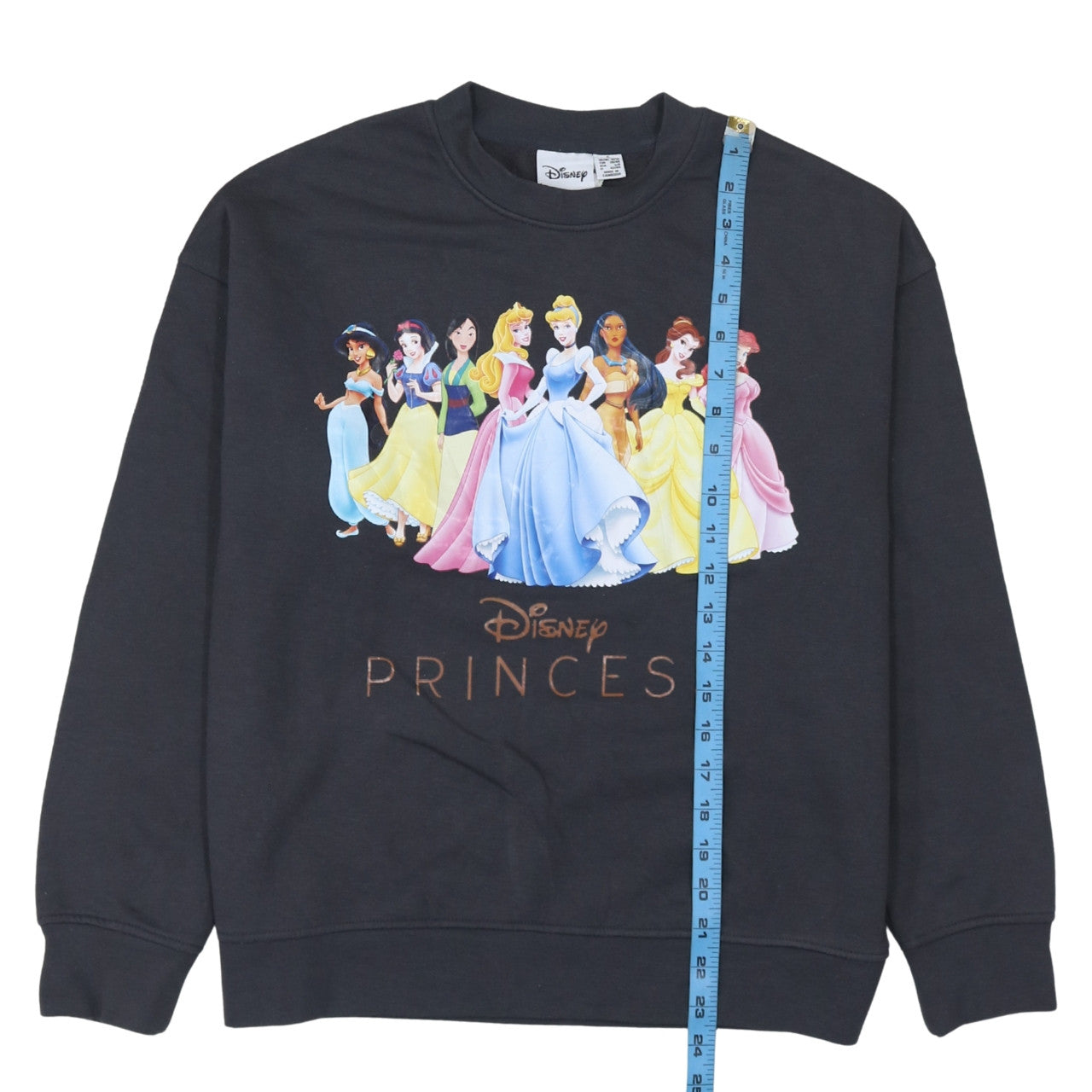 Womens UK Size S Disney Black Pullover Sweatshirt