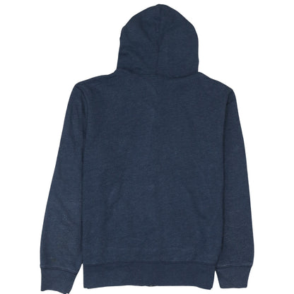 Mens UK Size L Gap Blue Full Zip Hoodie